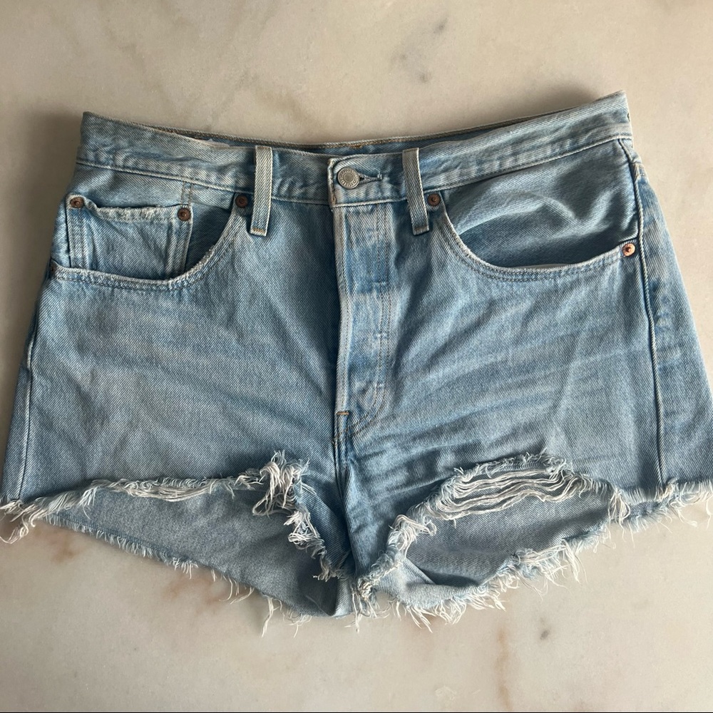 Levi's jean shorts